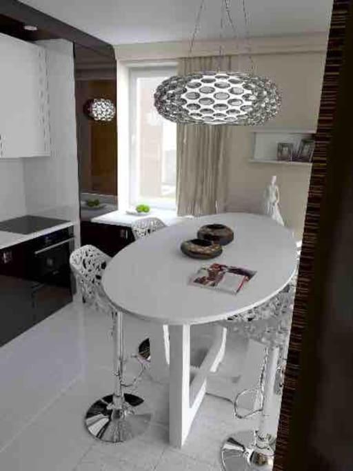 Family Modern Apartment 35M2-For Max 5 Persons คราคูฟ ภายนอก รูปภาพ